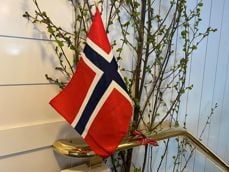 Første mai er arbeidernes internasjonale kampdag. Datoen 1. mai er en av våre offisielle flaggdager i Norge. (Foto: Inger Stensrud Haug)