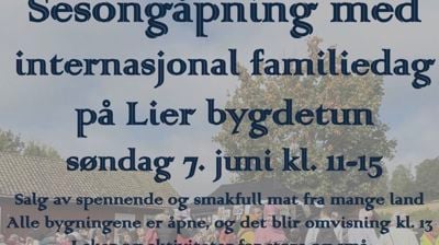 Familiedagen på Lier bygdetun
