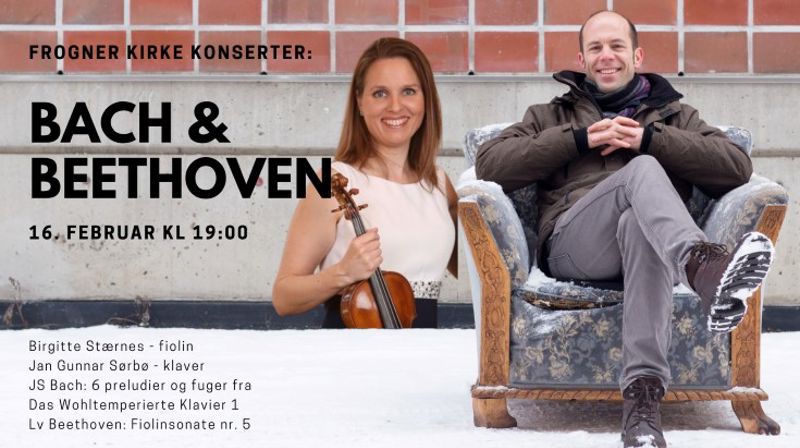 Konsert: Bach og Beehoven
