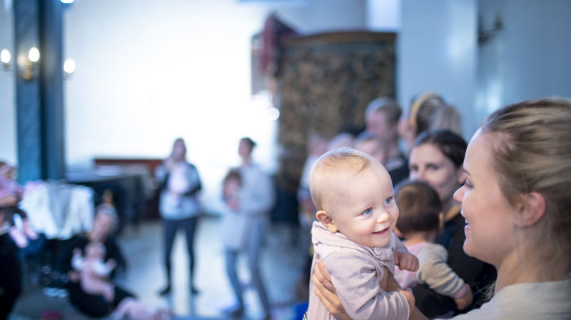 Babysang i Østre Aker kirke