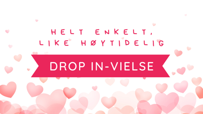 Drop in-vielse på Valentinsdagen