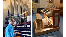 Mobil orgelspillepult