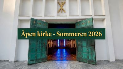 Åpen kirke i sommer
