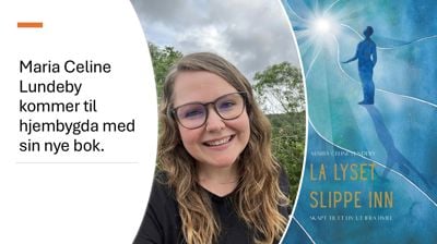 Kommer til hjembygda med sin nye bok