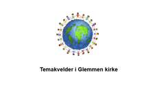 Temakvelder i Glemmen menighetssal høsten 2024