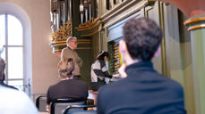 Kirkemusikkstudenter ved Norges musikkhøgskole skal i større grad få tilgang til domkirken, og til kompetansen som finnes der. Foto: Andora Hylland