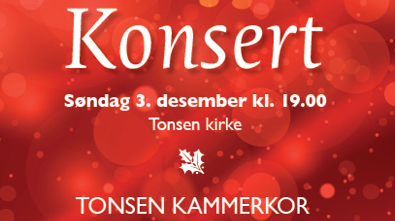 Julekonsert med Tonsen Kammerkor