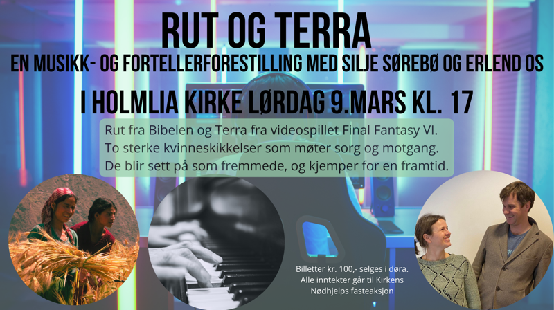 Fortellerforestilling lørdag 9.mars kl.17