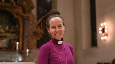 Biskopen besøker oss