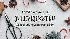 Bli med på juleverksted og lag morsom julepynt til årets julefeiring