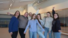 Danseteamet. Foto: Elin Fjalestad, Vest-Telemark blad