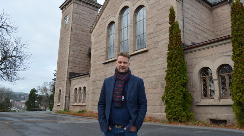 Øyvind Stabrun trives i ny jobb som prost i Østre Aker prsoti i Oslo. 