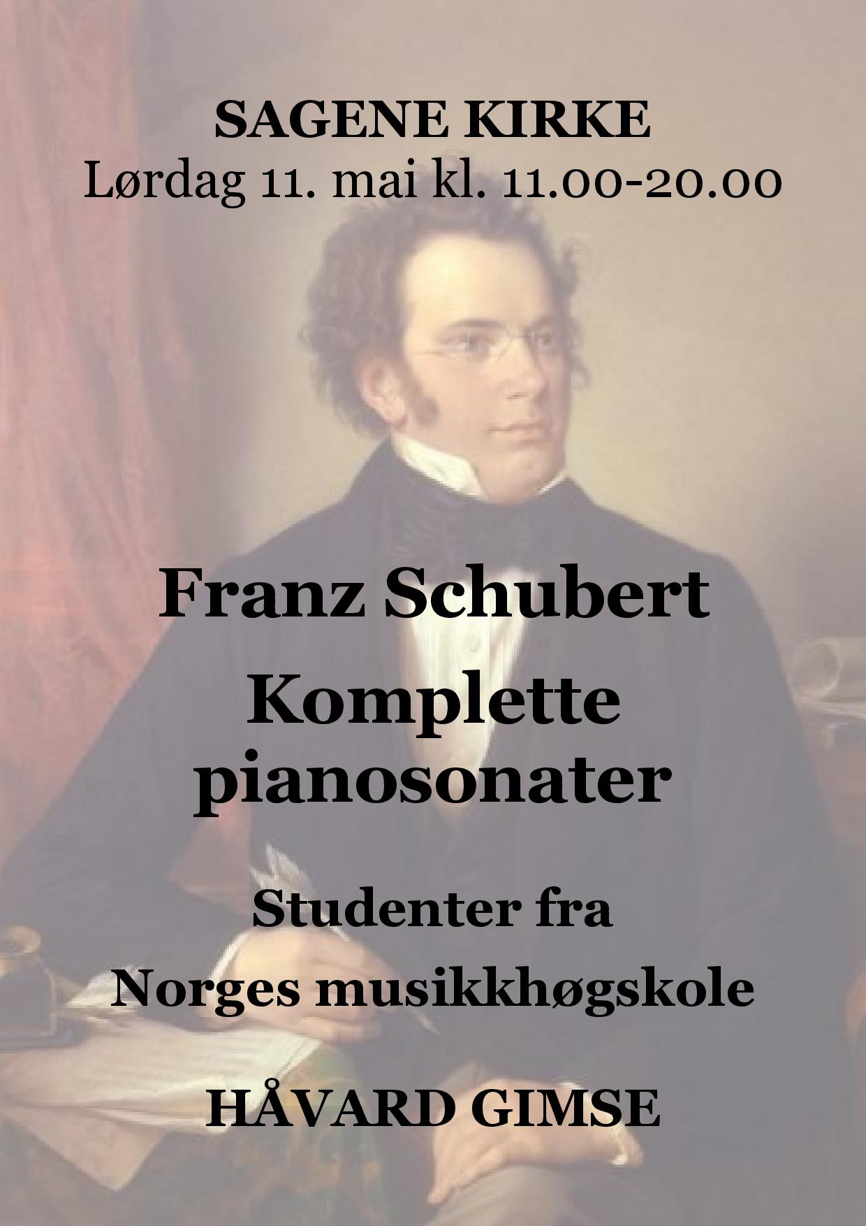 Schubert plakat