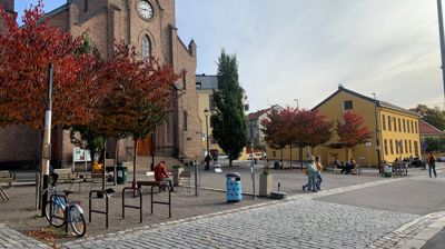 Kampen kirke på Thorbjørn Egners plass