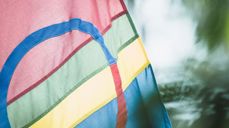 Samisk flagg – foto Ørjan Marakatt Bertelsen