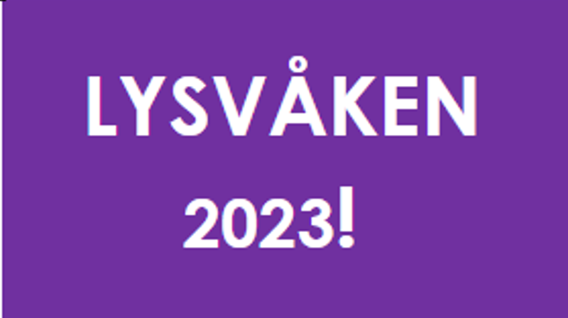 Velkommen til LysVåken 2023
