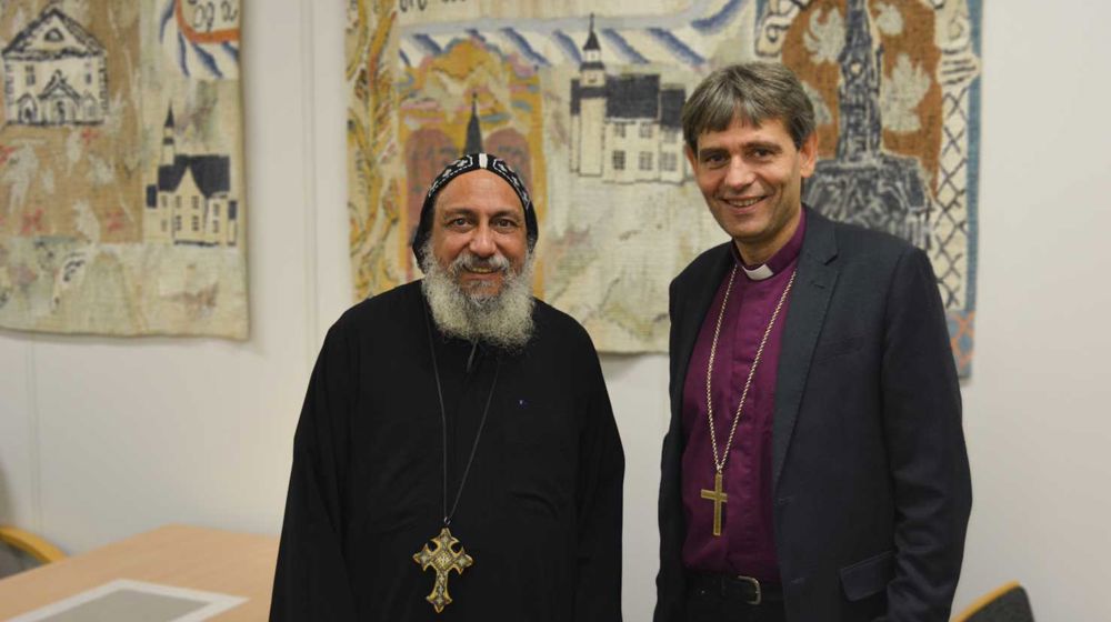 Biskop Thomas og biskop Stein Reinersten