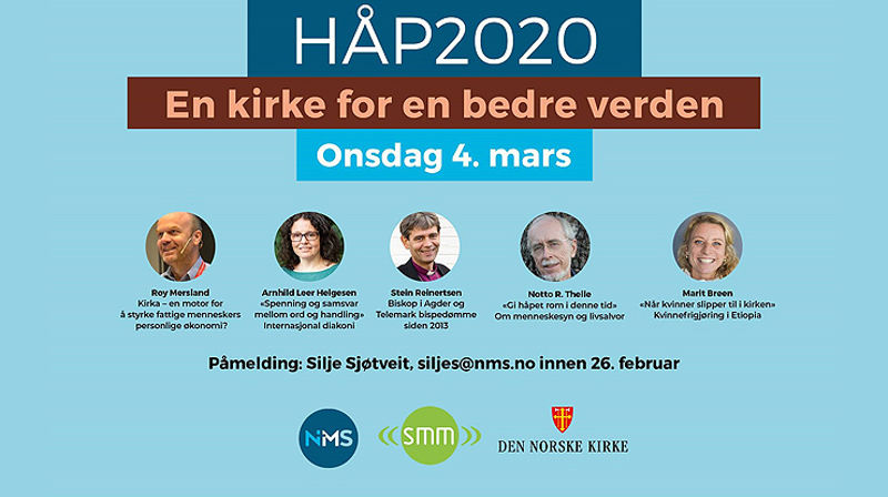 Håp 2020 – konferanse for en bedre verden