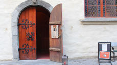 Korskirken i Bergen er blant dei kyrkjene som har open dør
