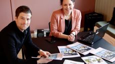 – Leserundersøkelsen fra 600 respondenter har gitt oss interessante svar, sier redaktør Helge Solberg Mathisen og layout-ansvarlig Åshild Moen Arnesen i Kime. Her er noen resultater (6 er topp score og 0 lavest score): Viktig at magasinet er på papir 4.9. Positiv leseropplevelse 4.3. Bred dekning 3.9, Relevant for meg 3.8. Fikk meg til å reflektere om tro og liv 2.8. Foto: Erling Omvik