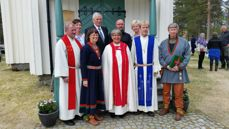 Søndag ble det holdt gudstjeneste i Elgå kirke ved biskop Solveig Fiske, sameprest Einar Bondevik og sokneprest i Engerdal Svein Olav Angard Hovde.