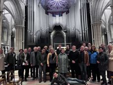 Første uken i oktober samlet kirkemusikere fra Nidaros og Møre seg i Trondheim, til en felles fagsamling over to dager. Foto: Møre bispedømme