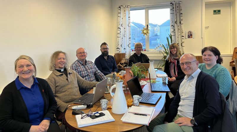 1. desember var det første møtet i ressursgruppen som ser på mulighetene for en etablering av Kirkens Bymisjon i Kristiansund. Foto: Møre bispedømme