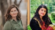 Guro Kulset Merakerås (t.v) og Mariam Rasouli