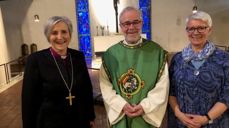 I juni 2022 var det avslutningsgudstjeneste for daværende prost Gustav Danielsen. Her sammen med biskop Herborg Finnset.