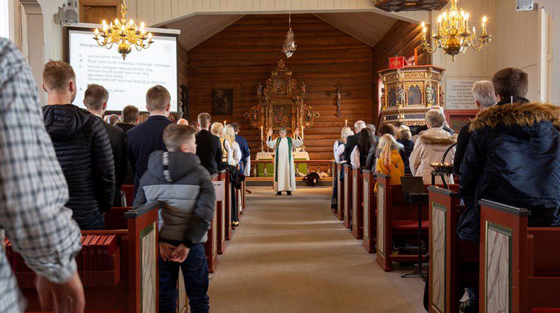 Leksvik menighet fikk i 2020 støtte fra Nidaros såkornfond til jubileumsfeiringen av Leksvik kirke 350 år