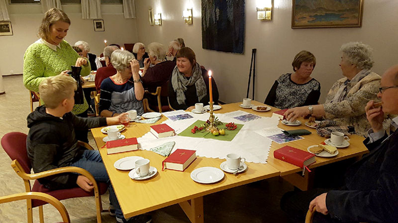 Mange hadde møtt frem i Charlottenlund for å la seg inspirere til forsterket kirkelig klimaengasjement. (Alle foto: Britt Arnhild Wigum Lindland)