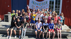 Stor stemning og mye gøy på leir