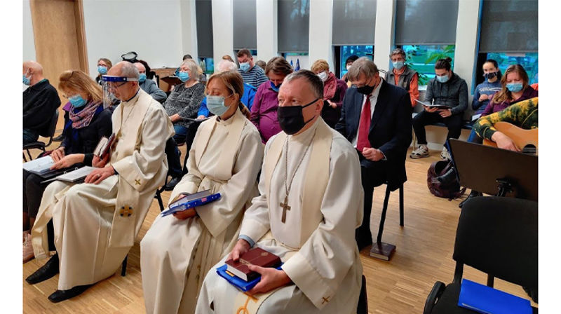Sverresborg menighet har nettopp inngått menighetsavtale om støtte til NMS sitt kirkearbeid i Estland. Foto: Ülle Reimann