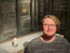 Alex Ramstad Døsvik vigsles til prest i Nidarosdomen søndag. Alle foto: Karina Lein