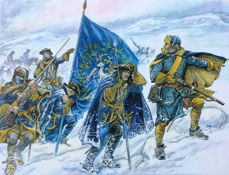 Krigshandlingene i 1718 tok mange liv. Men den svenske hærens tilbaketog ble også en humanitær katastrofe, der mange soldater mistet livet i uvær og kulde. 