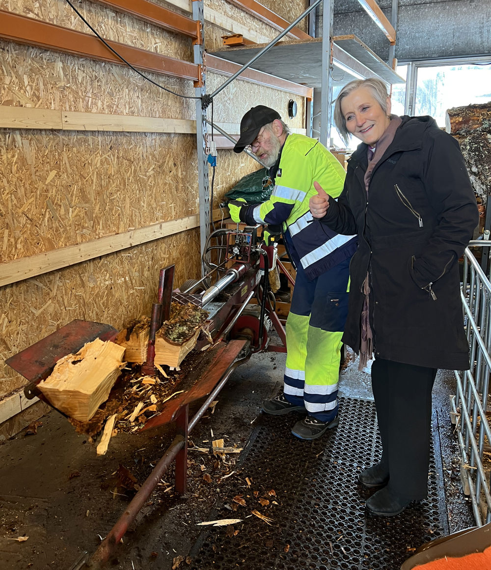 På Rennebu arbeidssenter produseres det bl.a. ved