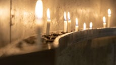 Lys i Nordlyskatedralen Foto Rett Vest AS