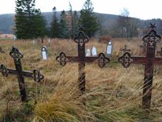 Den gamle gravplassen I Hamnvik i Ibestad