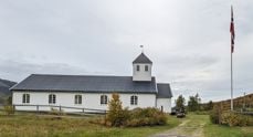Nuvsvåg kirke. Foto: Rodmire Larsen