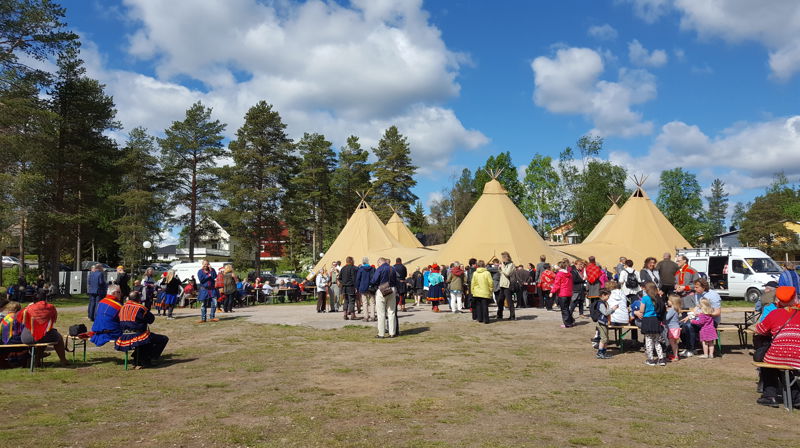 Fra samiske kirkedager i Arvidsjaur, juni 2017