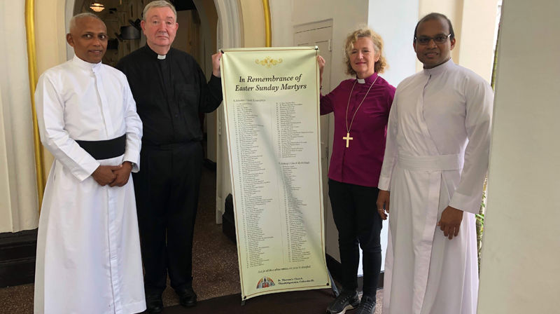 Walk the talk! Biskoper på solidaritetsbesøk til Sri Lanka