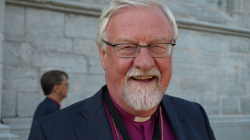 Biskop Ole Christian Kvarme mottar Brobyggerprisen 2017 den 10. august.