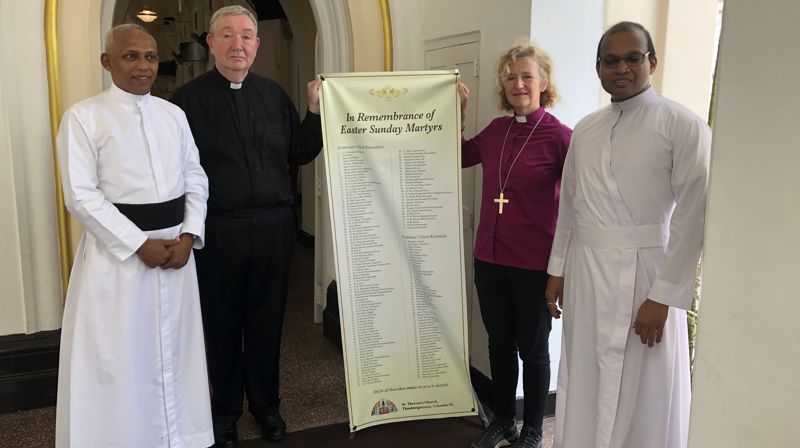 Biskop Kari Veiteberg og katolske biskop i Oslo, Bent Eidsvig, besøkte for en tid tilbake Sri Lanka. Foto: Einar Tjelle