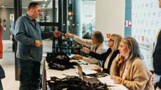 Fra registrering under Stiftsdagene 2022. Foto: Kontrafei