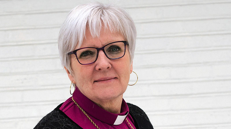 Ann-Helen Fjeldstad Jusnes er biskop i Sør-Hålogaland. Foto: Bispemøtet/Hege Flo Øfstaas.