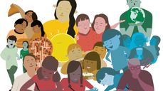 Kirker og kristne organisasjoner har en rolle å spille i den store dugnaden om å nå FNs bærekraftsmål. Illustrasjon fra bærekraftsboka.no