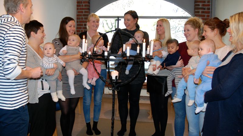 Babysong i Vår Frelsers kyrkjelyd i Haugesund.