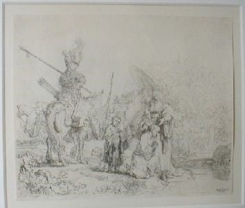 Rembrandt: Etioperens dåp, 1641