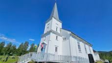 Åsnes Finnskog kirke. Foto: Anne Bråten Edvardsen