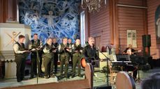 Countrykvelden i 2024 i Arneberg kirke. Foto: Anne Bråten Edvardsen